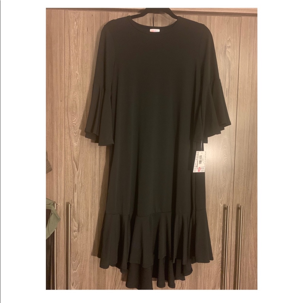 LuLaRoe Maurine Black Dress